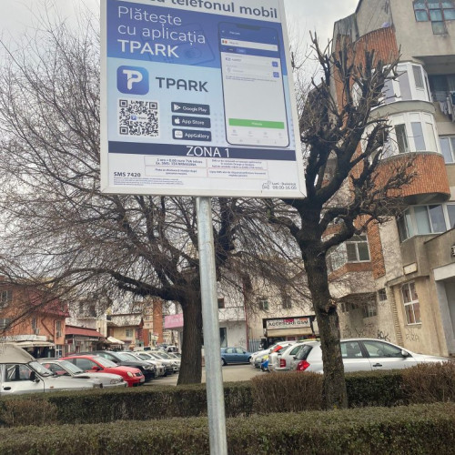 Parcările publice din Târgu Jiu vor fi gratuite în fiecare duminică