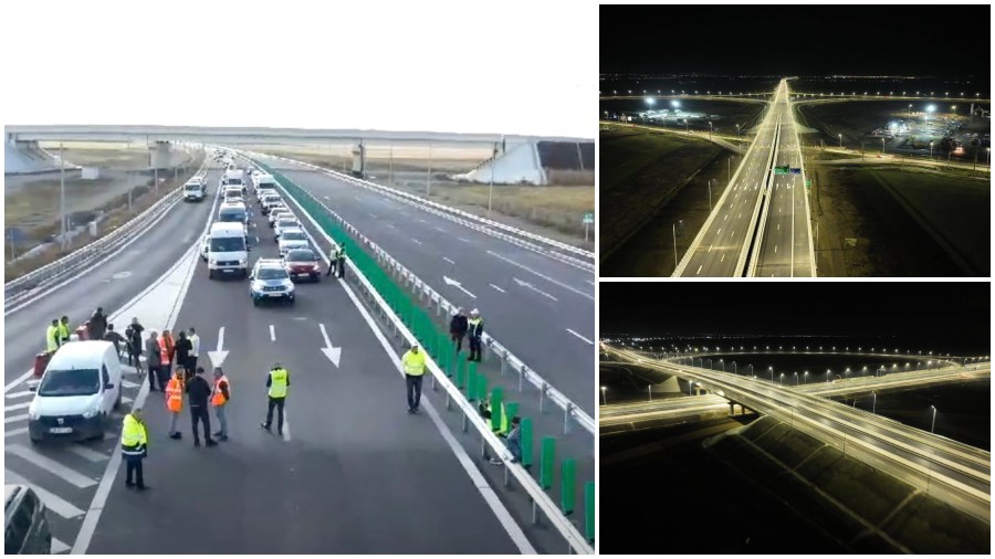 Inaugurați 14 kilometri noi pe Autostrada A7 între Pietroasele și Buzău
