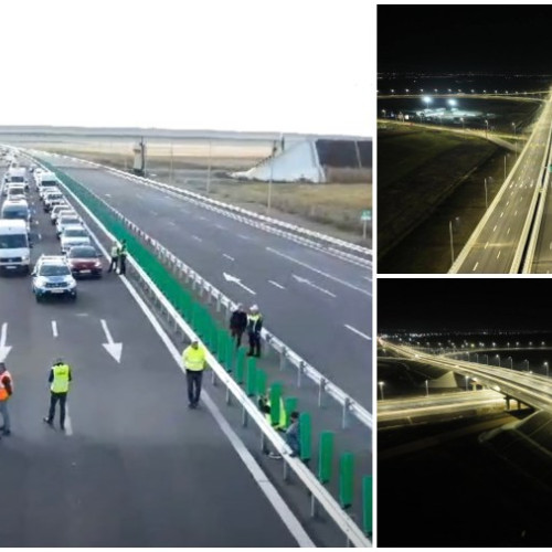 Inaugurați 14 kilometri noi pe Autostrada A7 între Pietroasele și Buzău
