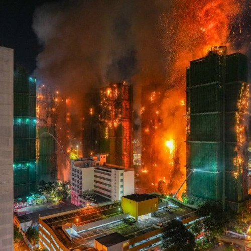 83 de morți în incendiul devastator din Hong Kong, anchetă în curs