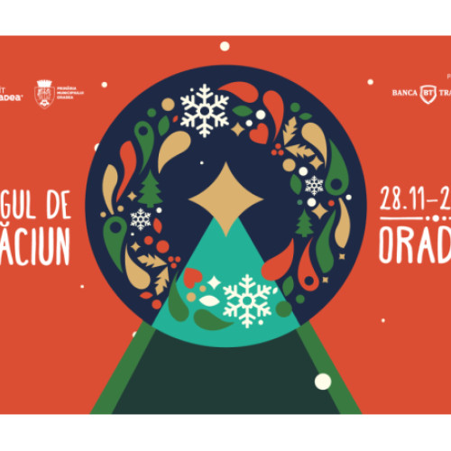 Începe târgul de Crăciun din Oradea cu patinoar și roată panoramică