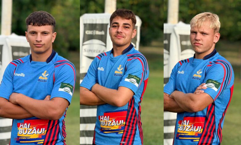 Trei jucători din Buzău convocați la echipa națională de rugby U18 a României