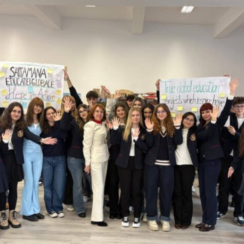 Elevii Colegiului Mihai Eminescu participă la Conferința Educației Globale pentru 2025