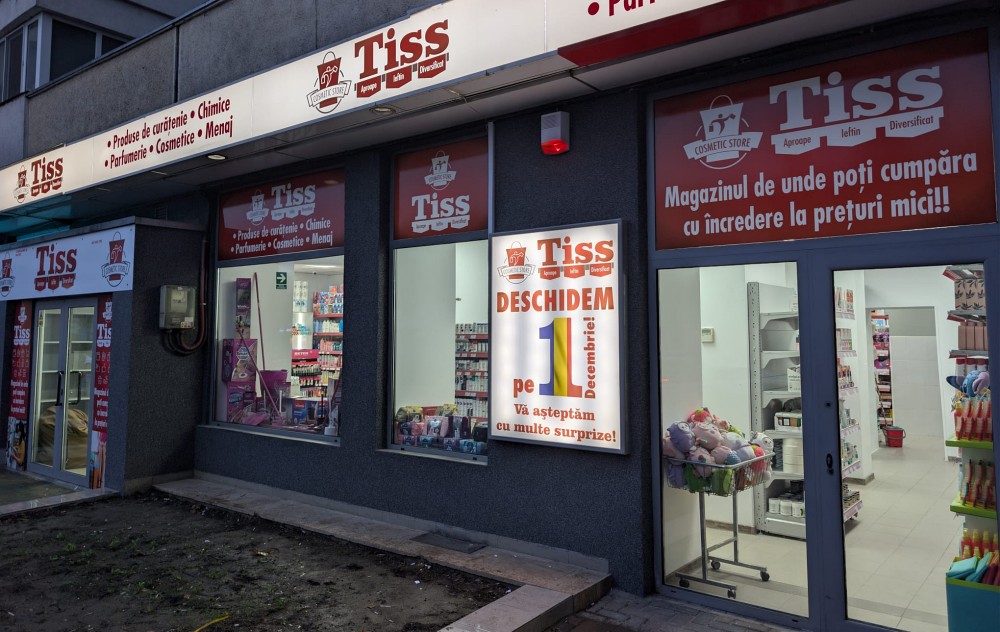 TISS Market deschide al 21-lea magazin în Bacău pe 1 Decembrie