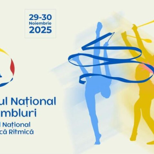 Gimnastele ritmice din România se reunesc la Bistrița pentru Campionatul Național de Ansambluri