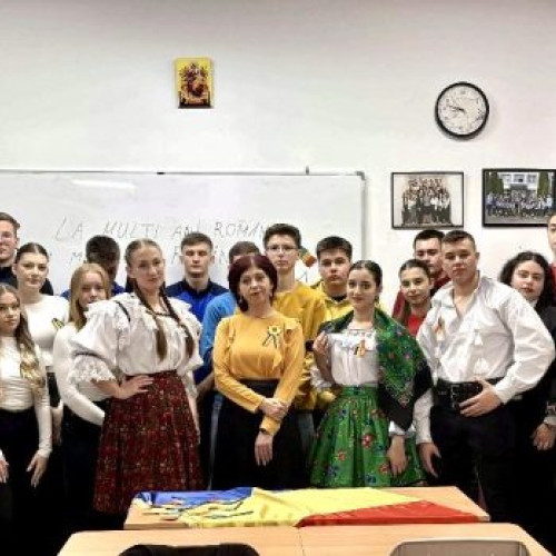 Ziua Națională a României sărbătorită la Liceul Bogdan-Vodă din Vișeu de Sus