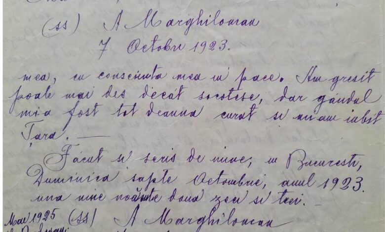 Expoziție la Muzeul Județean Buzău în memoria lui Alexandru Marghiloman