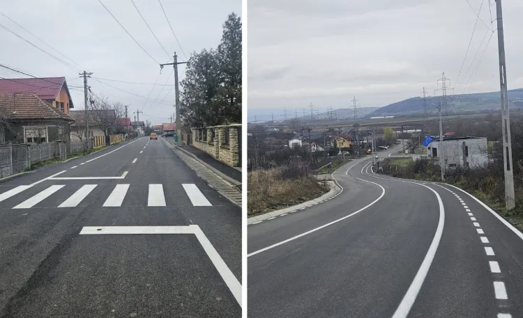 Jucu aproape de finalizarea modernizării infrastructurii rutiere locale