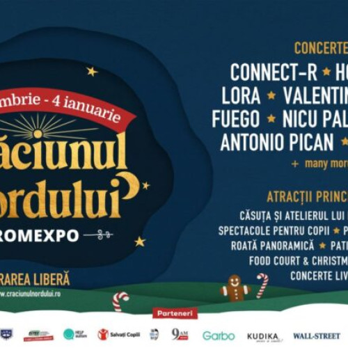 Crăciunul Nordului aduce târg și concerte la Romexpo până pe 4 ianuarie