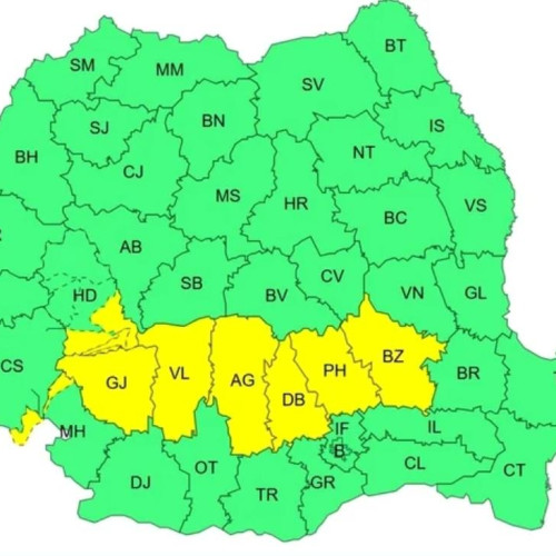 Vreme rece cu ploi și ninsori în toată țara în ultimele zile ale noiembrie