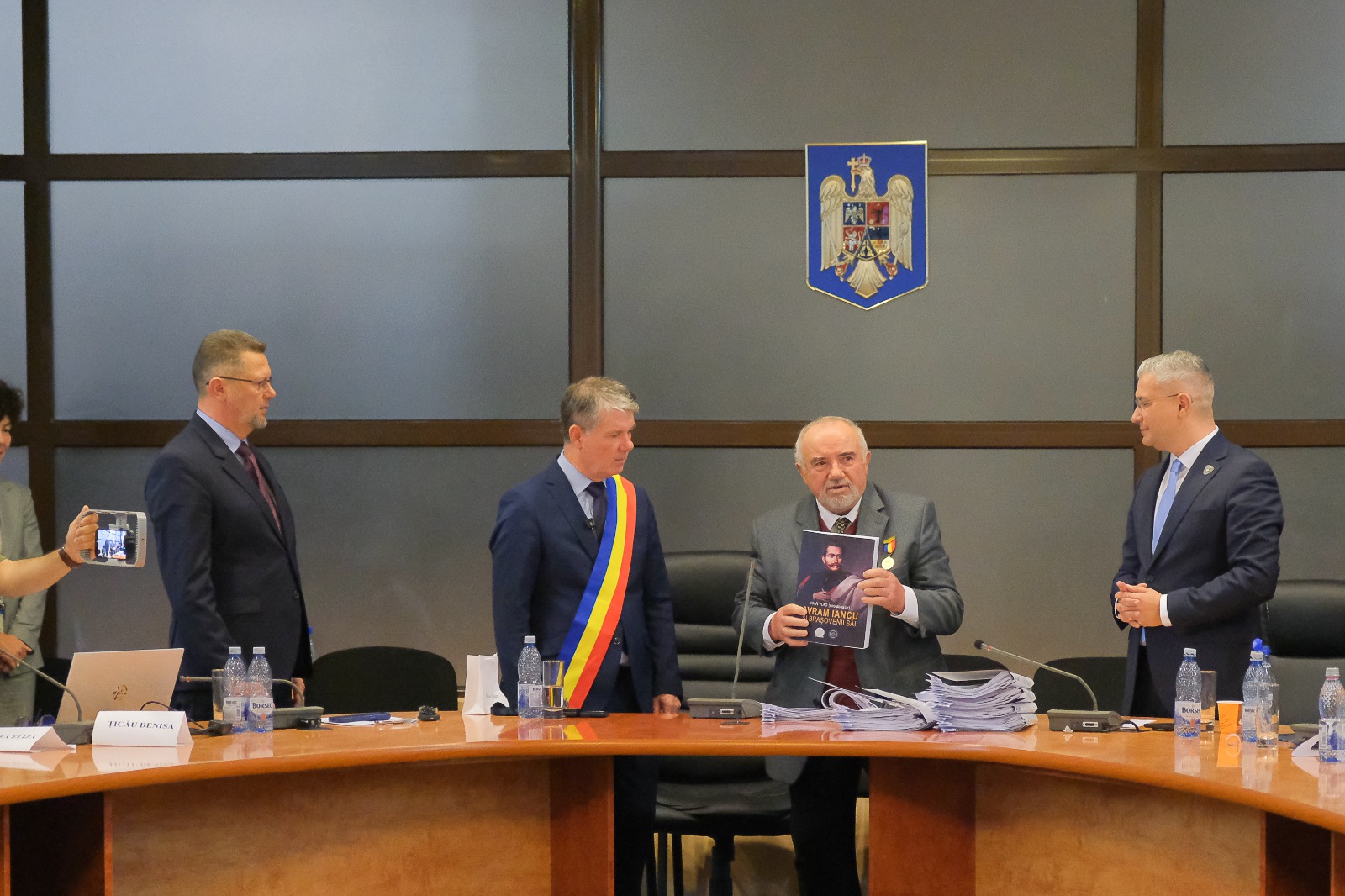 Ioan Vlad a primit titlul de Cetățean de Onoare al municipiului Brașov