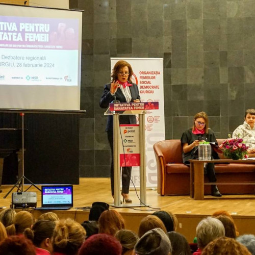 Femeile din Dâmbovița sănătătatea trebuie să fie o prioritate, a spus Carmen Holban la o dezbatere OFSD