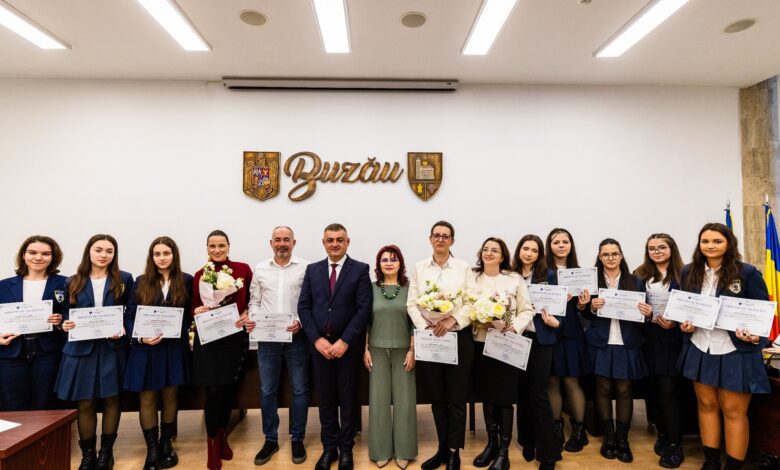 Olimpicii buzoieni premiați pentru succesul în maratonul antreprenorial național