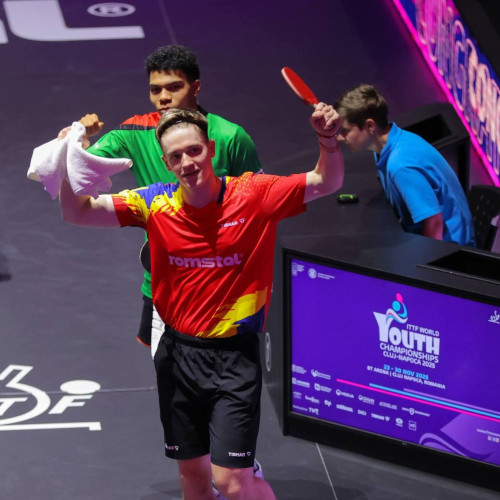 Iulian Chirița a obținut bronz la Campionatul Mondial de Juniori 2025 de la Cluj-Napoca