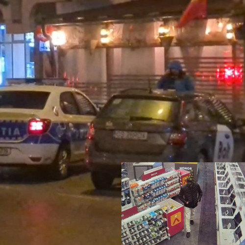 Mașină furată de la o benzinărie din Lugoj, prinsă după o urmărire în Caransebeș