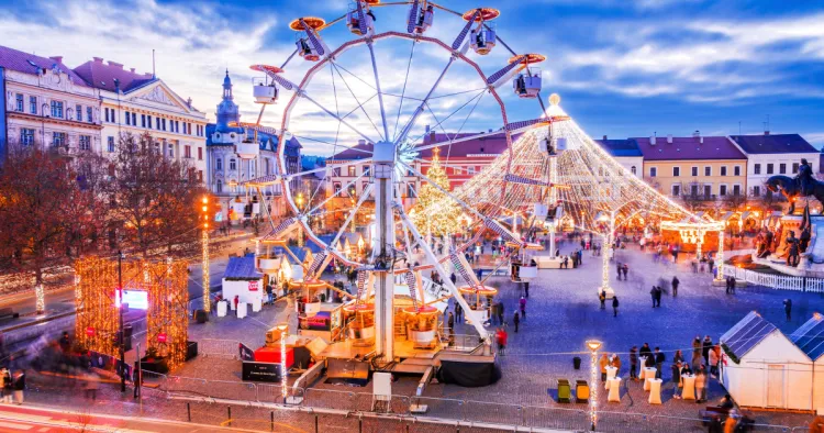 Târgul de Crăciun din Cluj-Napoca atrage prin prețuri ridicate și experiențe diverse