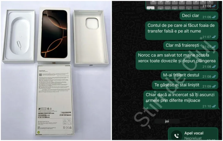 Clujean păcălit cu un iPhone 16 Pro Max cumpărat de pe OLX reclamă lipsa reacției Poliției