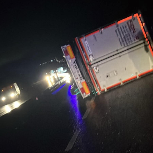 Circulația este îngreunată momentan pe DN 56A, anunță DRDP Craiova