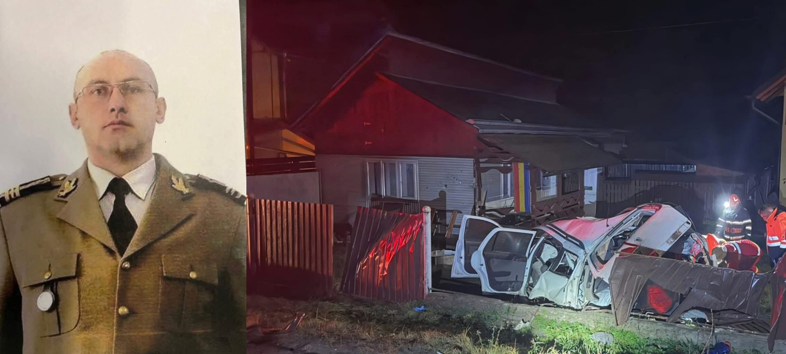 Colonelul Cătălin Emanuel Buculei, victima accidentului de la Molid, înmormântat marți la Gura Humorului