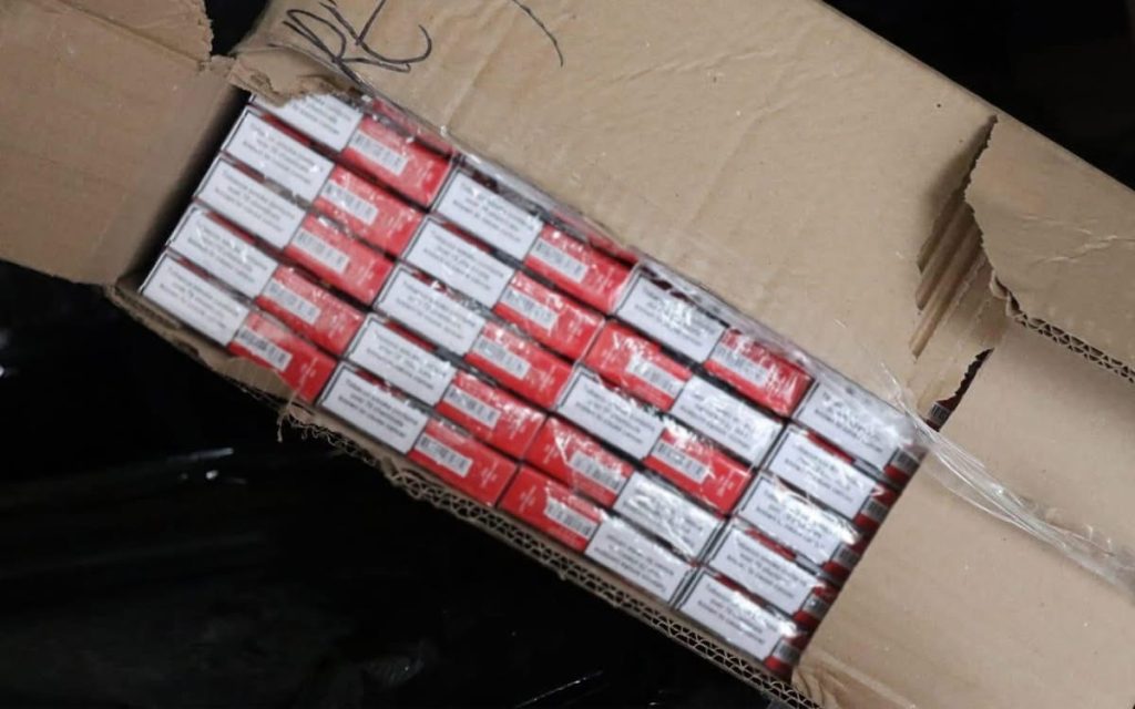 Descoperire a poliției de frontieră la Calafat: 1,5 milioane de țigarete confiscate