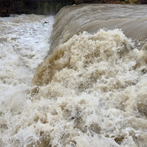 Inundații puternice în județul Gorj din cauza ploilor abundente din noiembrie 2025