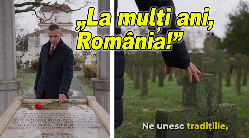 Silviu Iordache transmite un mesaj de unire de Ziua Națională