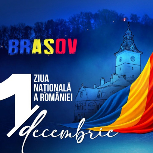 Sărbătoare de 1 Decembrie în Brașov cu parade, spectacole și iluminări speciale