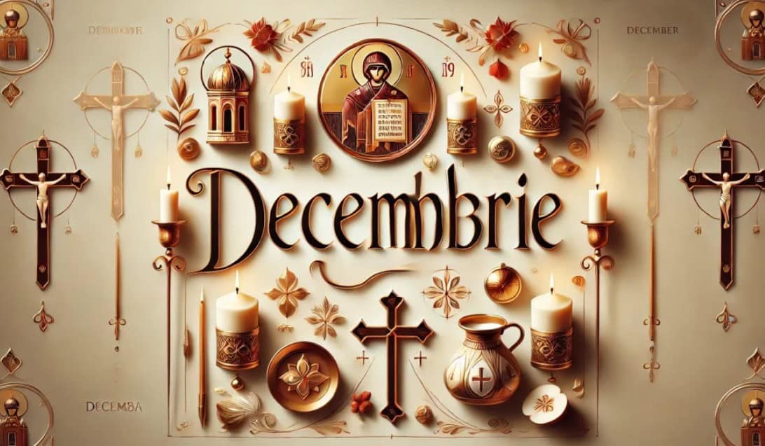 Decembrie 2025, luna plină de sărbători și tradiții spirituale în calendarul ortodox