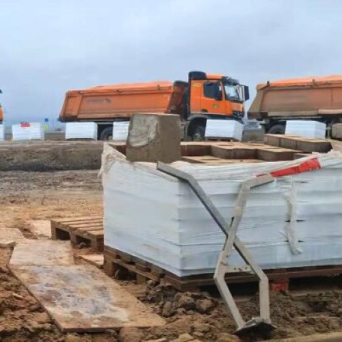 Lotul 1 al autostrăzii Moldova A7 dintre Focșani și Domnești Târg, aproape finalizat