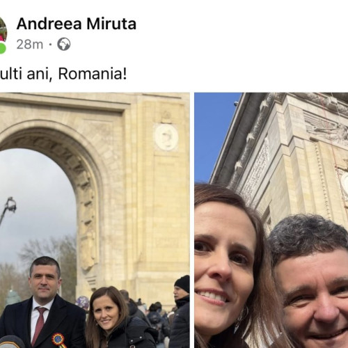 Dr. Andreea Miruță participă la parada de 1 Decembrie din București alături de familie