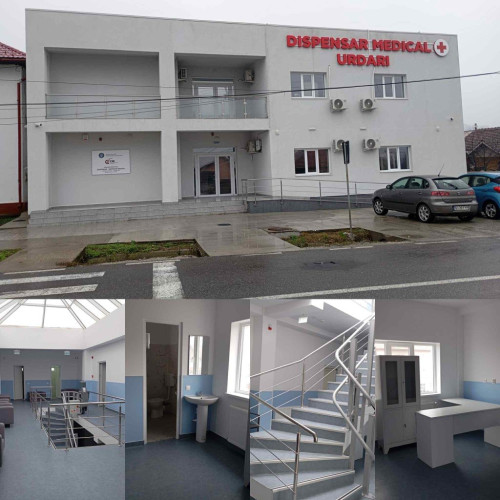 Dispensarul nou din localitate oferă șase cabinete medicale complet echipate