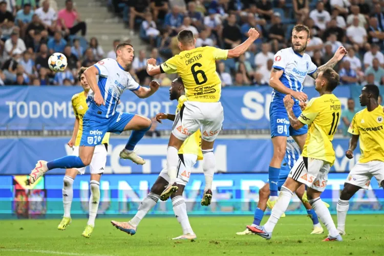 U Cluj și Universitatea Craiova au terminat la egalitate într-un meci echilibrat