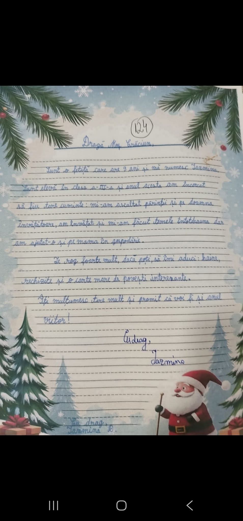 Proiectul Darnicul Moș Crăciun aduce bucurie copiilor din comuna Câlnic