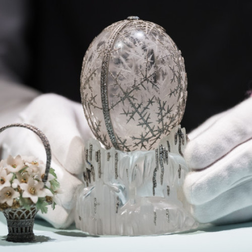 Ou de iarnă Fabergé vândut la Londra pentru 22,9 milioane de lire sterline