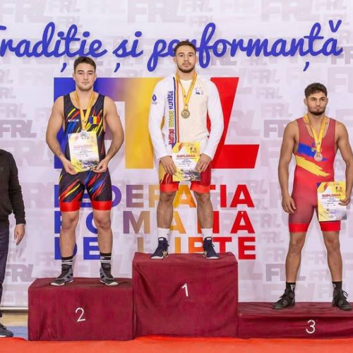 Ionuț Drăgănescu a câștigat bronzul la Campionatul Național de lupte seniori