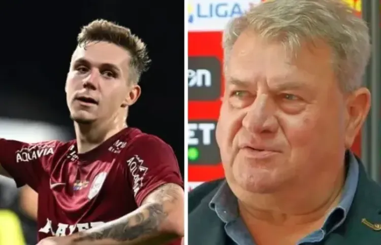 Louis Munteanu are probleme la CFR Cluj după eșecul transferului în străinătate