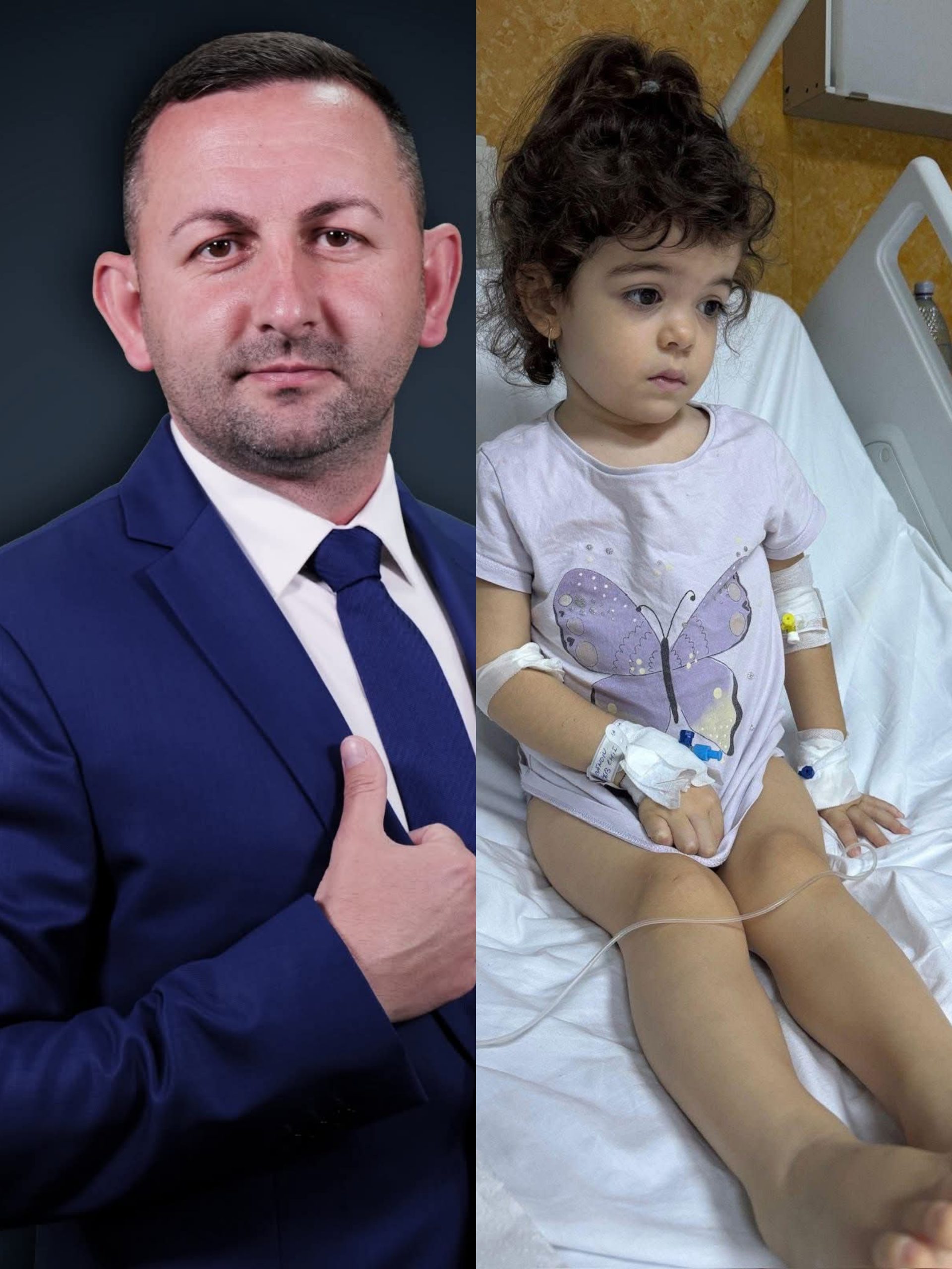 Primarul din Rovinari face apel urgent pentru sprijinirea unei fetițe bolnave