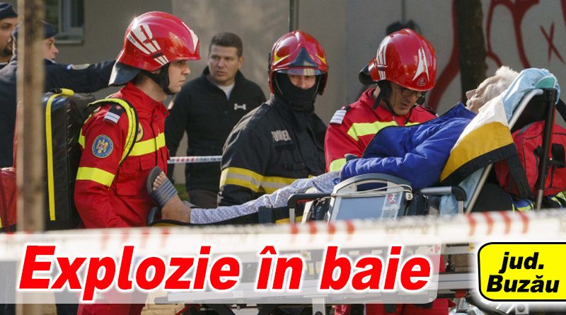 Explozie în locuință din Rm. Sărat din cauza scurgerii de gaz