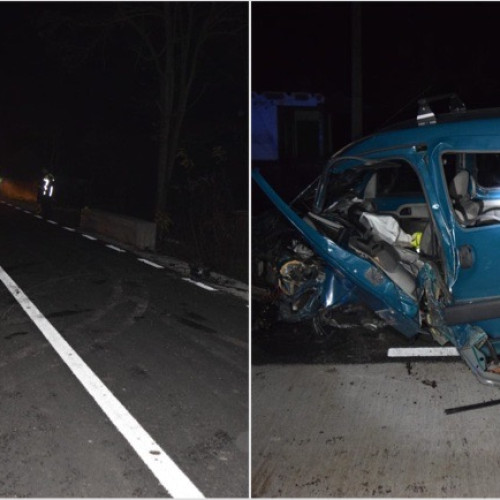 Tânăr fără permis, rănit după ce s-a răsturnat cu mașina în Tomșani