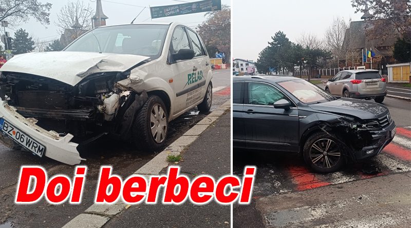 Accident minor blochează traficul între Spiru Haret și Mareșal Averescu
