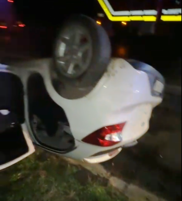 Patru persoane rănite, inclusiv o fetiță, într-un accident lângă Tecuci