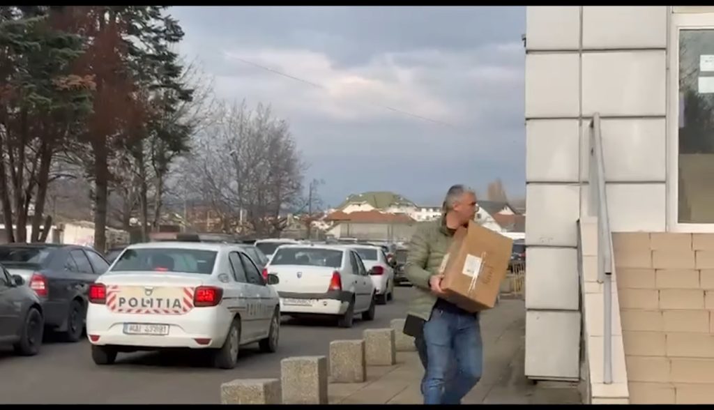 Percheziții la Primăria Târgu Jiu, efectuate de Parchetul European