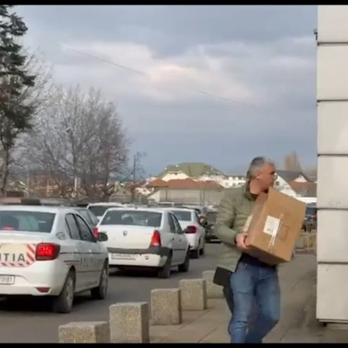 Percheziții la Primăria Târgu Jiu, efectuate de Parchetul European