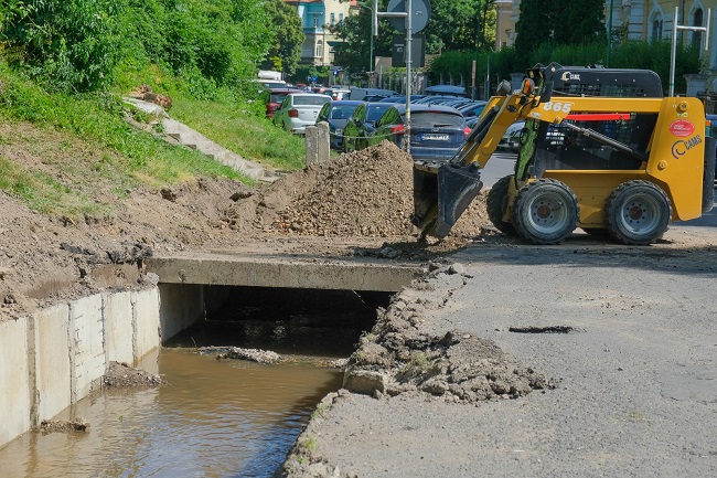 Lucrări de consolidare la pârâul Graft, fără demolarea stâncilor sau a cascadelor