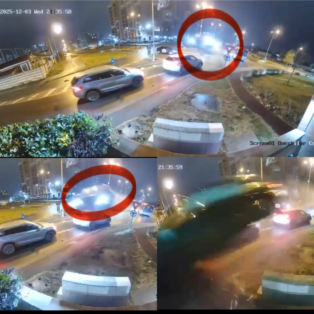 Mașină zburătoare în Oradea: șofer cu diabet leșină și intră într-o stație GPL