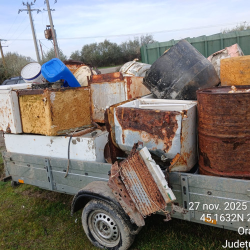 Acțiune de igienizare în zona costieră Sulina – Sfântu Gheorghe din Delta Dunării