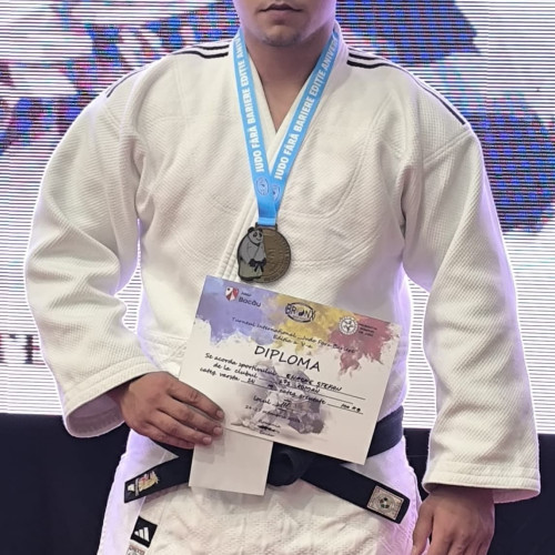 Jandarmul Enache Ștefan, locul III la turneul internațional de judo „Judo fără bariere” 2025
