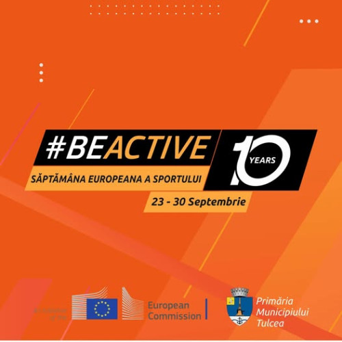 Primăria Tulcea organizează un eveniment sportiv pentru toate vârstele în cadrul Săptămânii Europene a Sportului
