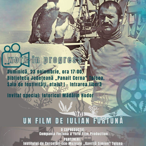 Proiecția filmului „Tatăl meu e marinar” la Biblioteca Județeană Tulcea