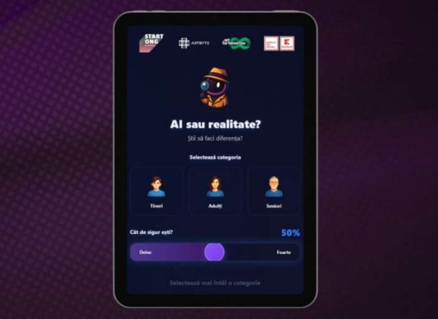 DetectivulAI, platforma românească care te învață să recunoști imaginile și videoclipurile generate de AI